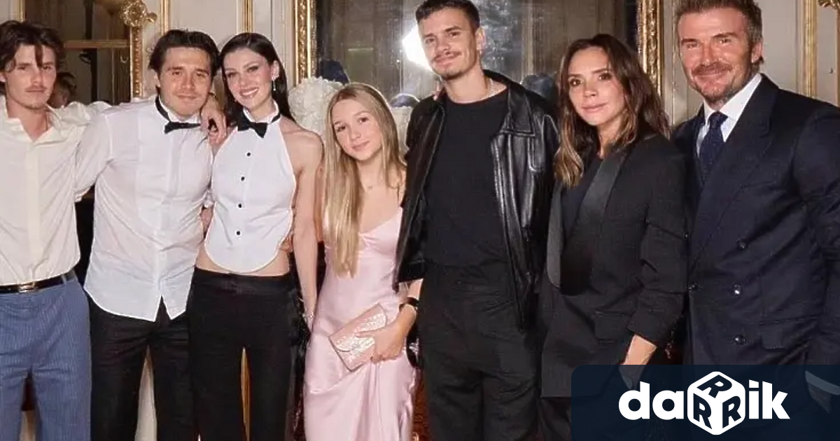 Бомба разтърси идиличния свят на семейство Бекъм Най големият син