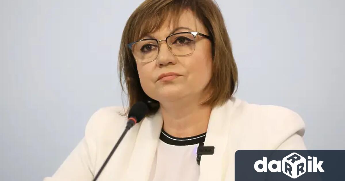 Лидерът на Непокорна България Корнелия Нинова потвърди в студиото на