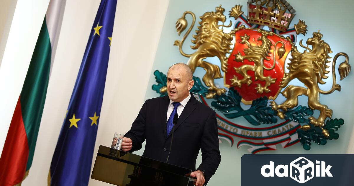 Името Нашата България няма общо с президента 2017 2026г Румен