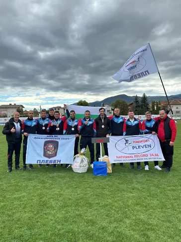 Отборът на Клуб по пожароприложен спорт – Плевен получи специална награда от община Плевен