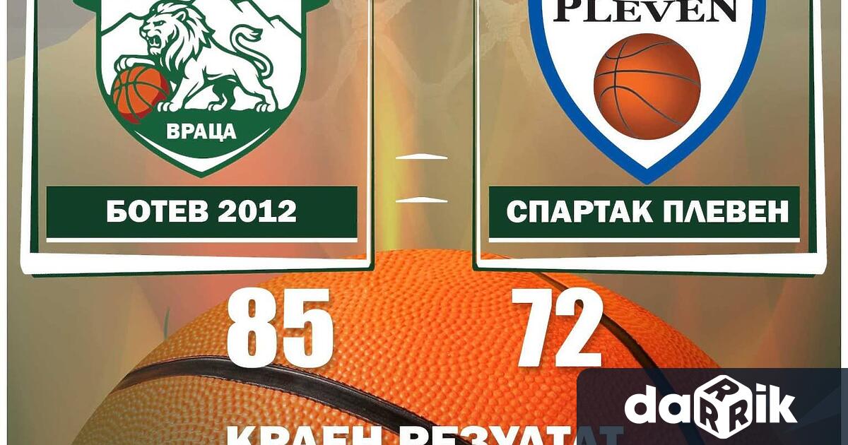 Младите баскетболни таланти наБотев Врацазаписаханова историческа победав първенството с което