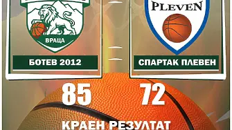 Нова историческа победа за баскетболните „лъвчета“ на Ботев Враца