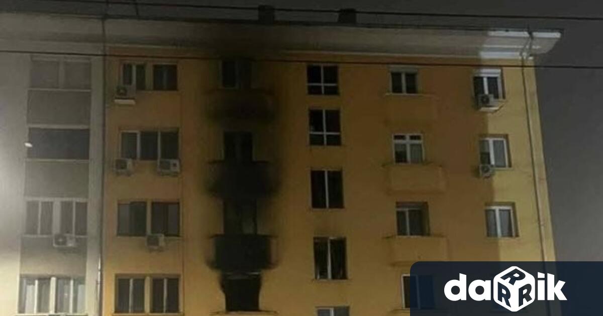 Пожар в центъра на София При инцидента в кооперация на