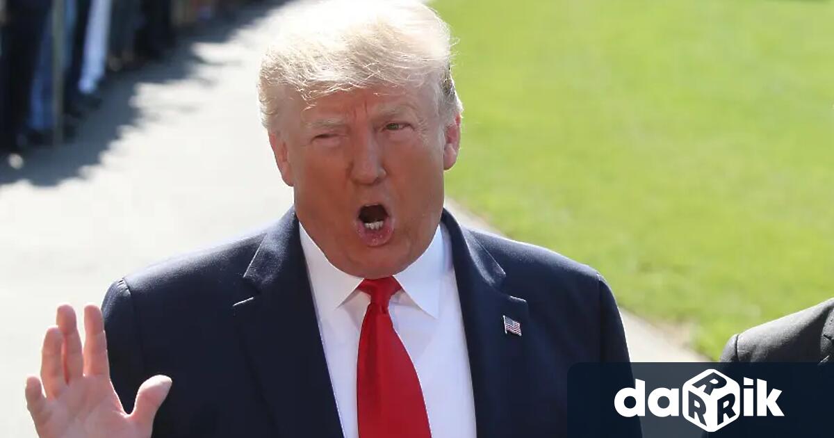 Президентът на САЩ Доналд Тръмп заяви пред New York Post