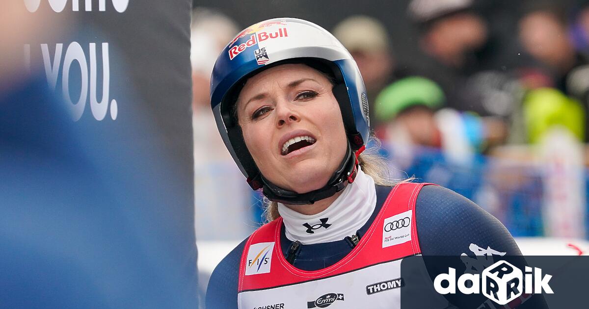 Американската ски легенда Линдзи Вон беше транспортирана с хеликоптер до