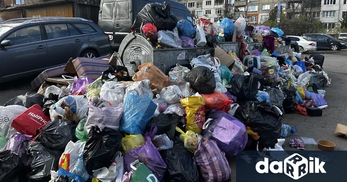 Продължава сметосъбирането в Слатина Подуяне и Люлин съобщава пресцентърът на