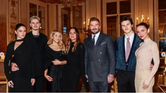 Първа публична поява на семейство Бекъм след семейния скандал (СНИМКИ)