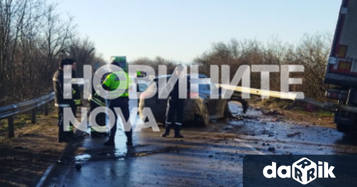 Пореден сблъсъкът между тежкотоварен автомобил и лека кола взе жертва