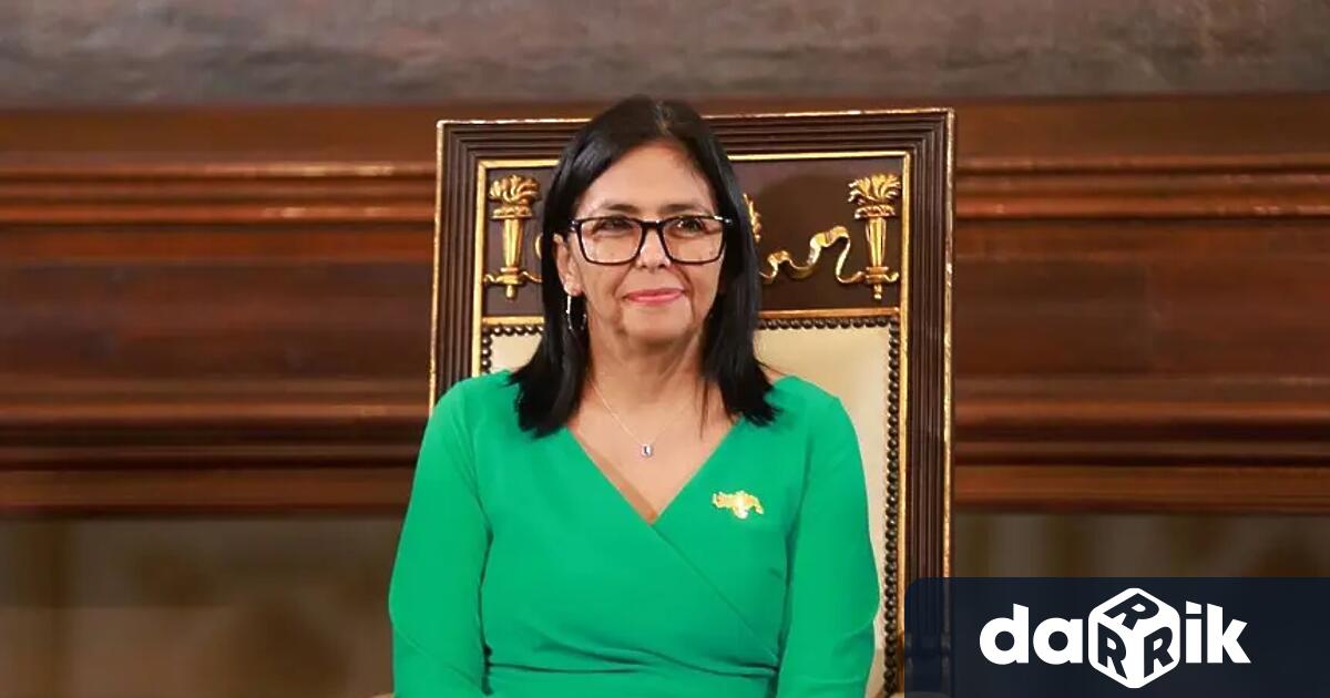 Временната президентка на Венецуела Делси Родригес проведе първа среща с