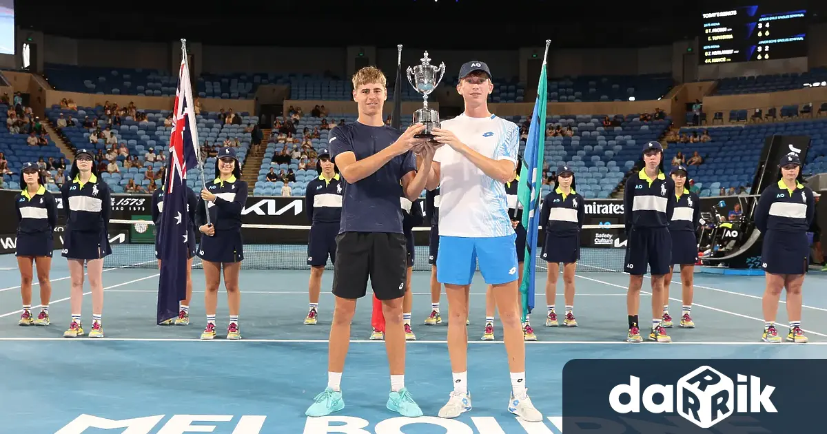 Димитър Кисимов стана шампион на двойки при юношите на Откритото