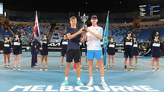 Гордост: Българин спечели титлата на двойки при юношите на Australian Open!