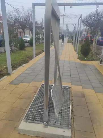 Вандали потрошиха фонтаните в „Алеята на розите“