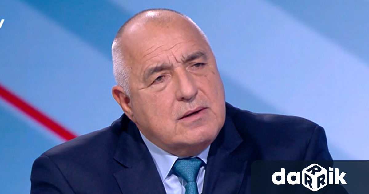 Лидерът на ГЕРБ Бойко Борисов дадеинтервю за предаването Лице в