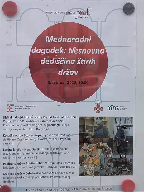 Българският Музей „Етър“ представя дигитална възстановка на традиционен занаят в Словения в рамките на международен форум за нематериалното наследство