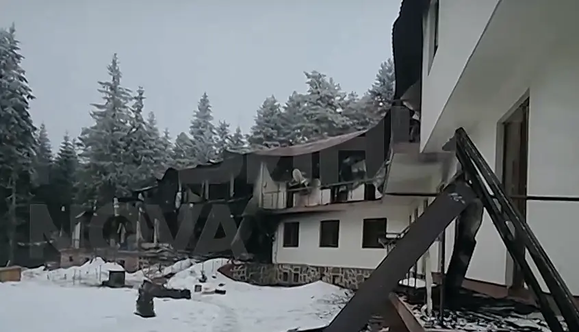 Ето как изглежда двора на хижата край „Петрохан“ след фаталния инцидент (СНИМКИ)