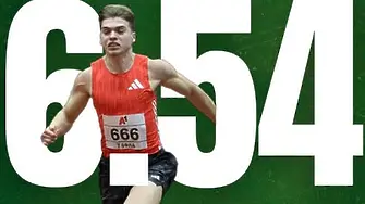 Сливналия подобри националния рекорд на 60 метра в зала 