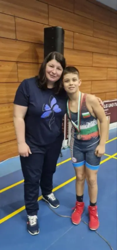 Калоян Николов, ученик от 4 клас в НУ „Христо Ботев“, с второ място на Държавно първенство за деца по класическа борба