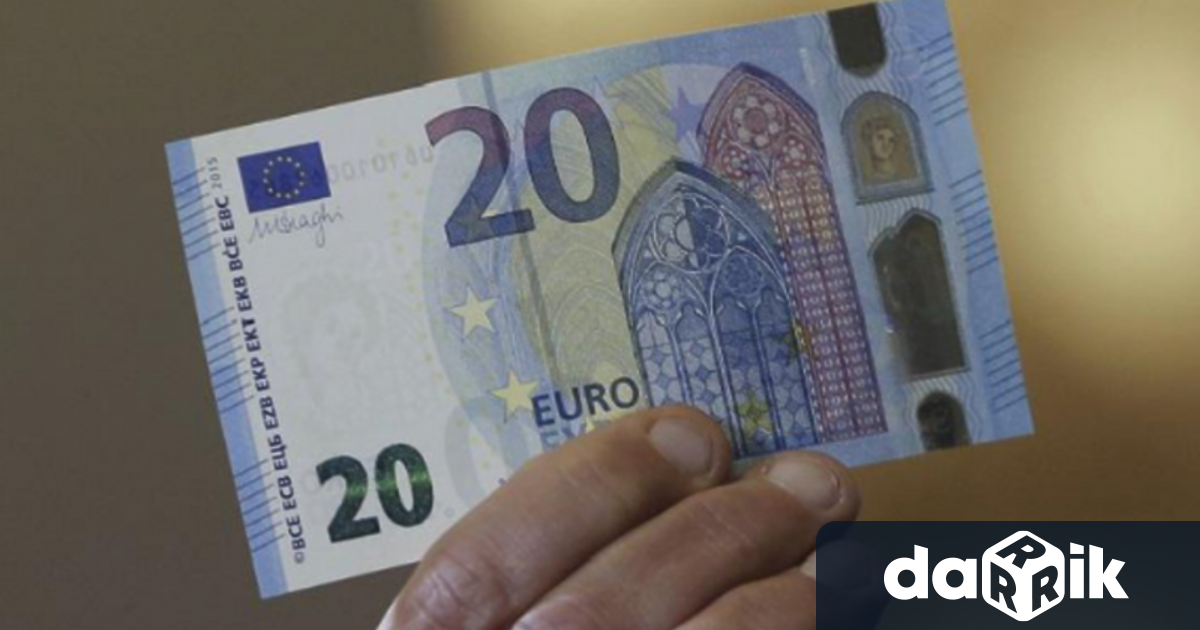 Фалшива банкнота от 20 евро се появи в магазин във
