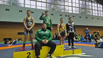 Калоян Николов, ученик от 4 клас в НУ „Христо Ботев“, с второ място на Държавно първенство за деца по класическа борба