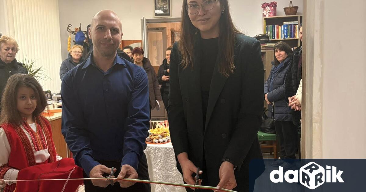 Дигитален клуб откриха в с Костелево към местното читалище Отец