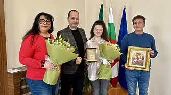 Враца отличи своята вицешампионка Деница Тошева