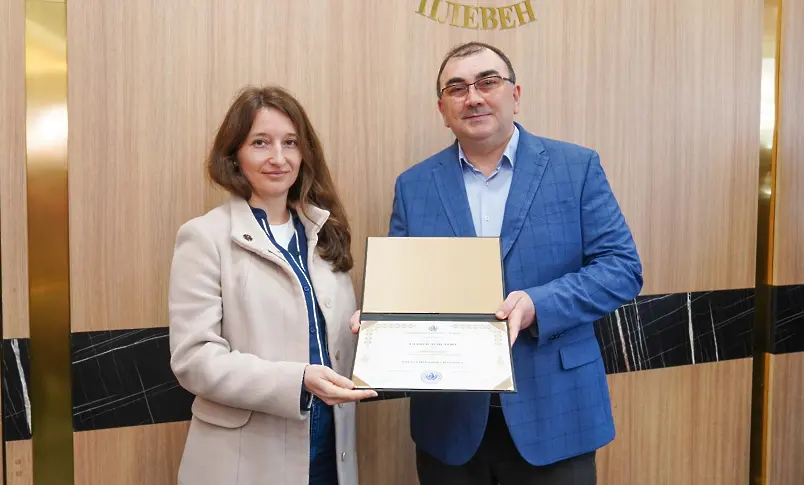 Ректорът на МУ-Плевен връчи дипломи за академично израстване и придобиване на научни степени