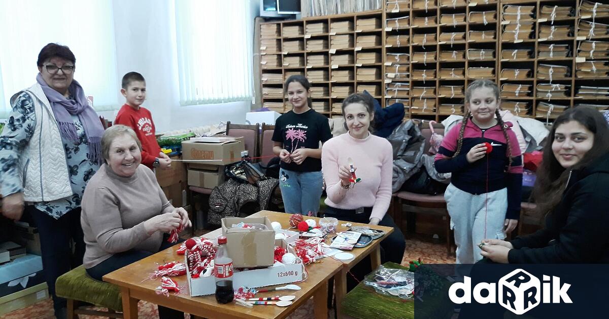 В навечерието на 1 март в Общинска библиотека П Матеев