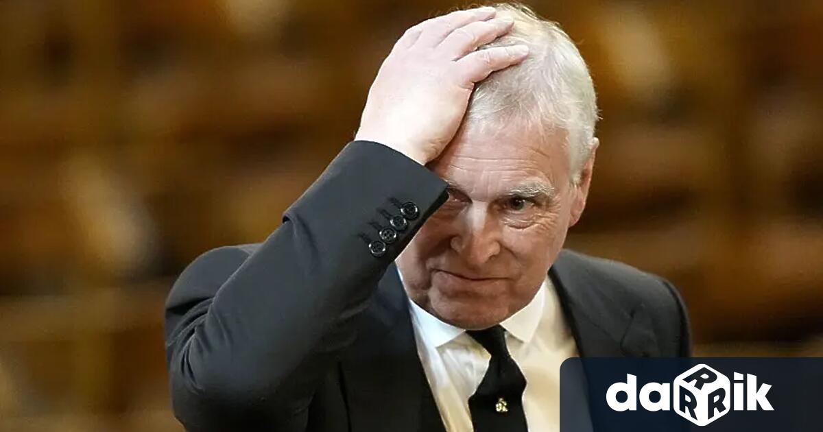 Андрю Маунтбатън Уиндзор е бил арестуван по подозрение за злоупотреба