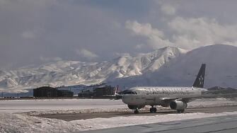 Затвориха виенското летище заради силен снеговалеж