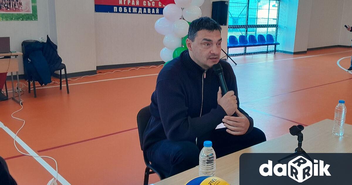 Един от най добрите български волейболисти Владимир Николов отново посети Видин