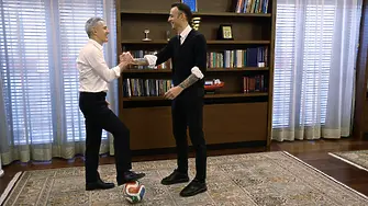 Димитър Бербатов е назначен за съветник на служебния премиер