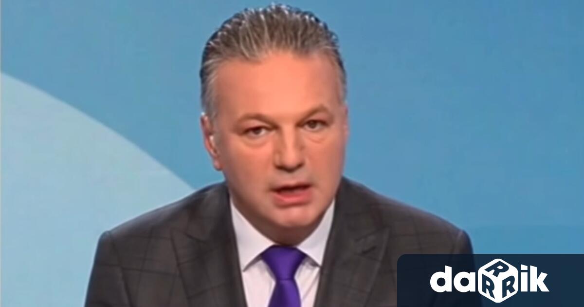 Звездата на Нова тв и водещ на вечерните новини Николай