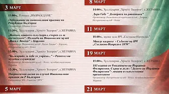 Започва културната програма на Котел за март