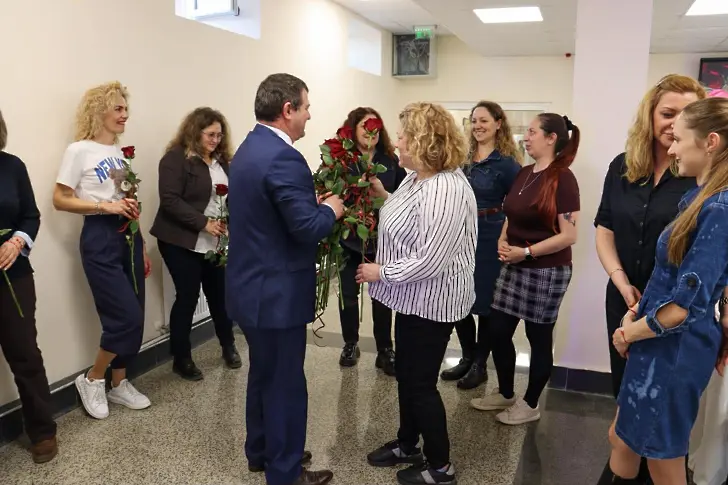 Бригаден генерал Радойски поздрави жените военнослужещи и цивилни служители от състава на  ВВВУ