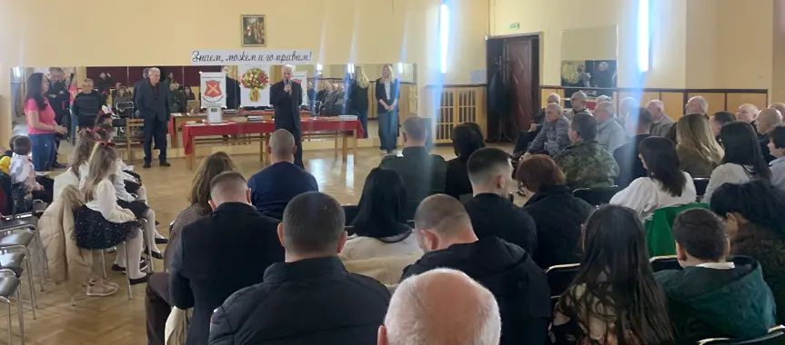  Отличия за Община Плевен от плевенското Сдружение „ Артилерия – ген. Владимир Вазов ” 
