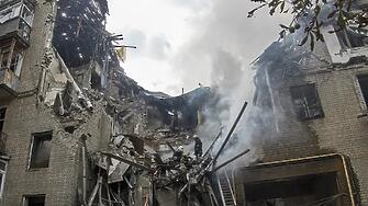 Шестима души бяха ранени при руска атака с дрон в Харков