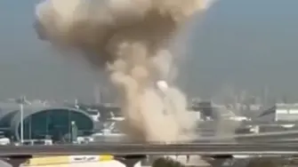 Вижте атаката с дрон по летището в Дубай (ВИДЕО)