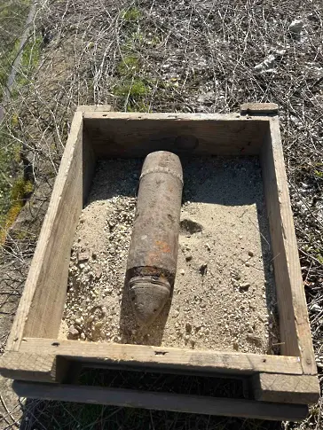 Военнослужещи от Сухопътните войски обезвредиха снаряд, открит в Плевен