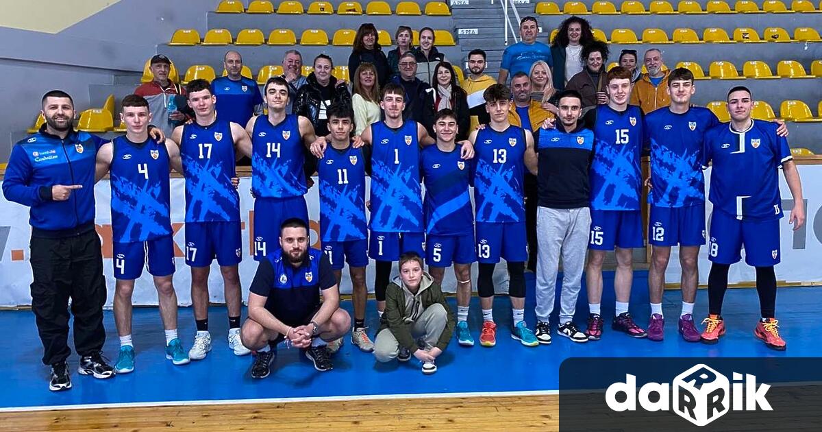 Юношеската формация на БК Спартак Плевен до 19 г постигна