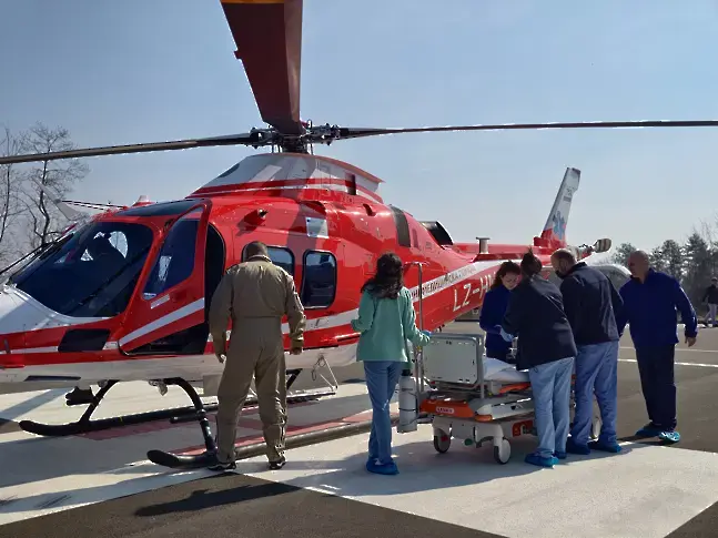 Aкцията с медицински хеликоптер в ,Мама и Аз‘ – Плевен - добър пример за координирана работа между държавни, частни и общински структури в България