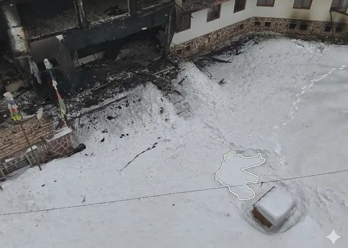 Показаха мястото, на което бяха открити труповете в хижа „Петрохан“ (СНИМКА) 