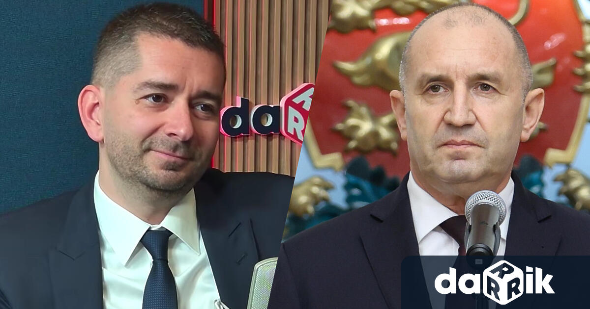 Водачът на листата на Прогресивна България в Силистра Слави Василев
