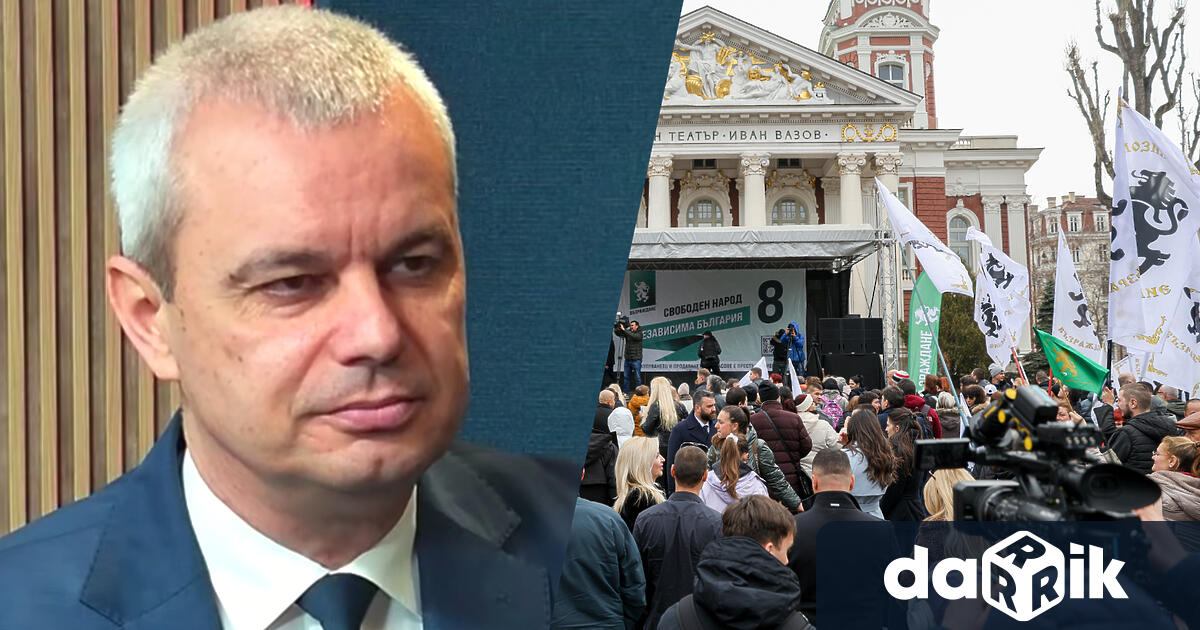Председателят на Възраждане Костадин Костадинов бе специален гост в Седмицата