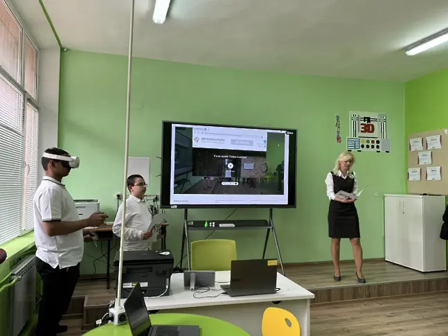  Откриха два STEM кабинета в СУ „ Анастасия Димитрова “ – Плевен 