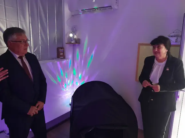 Откриха първата сензорна стая във Видин в СУ  „Св. св. Кирил и Методий“