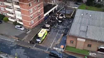 Газови бутилки избухнаха в линейки на еврейска организация в Лондон (ВИДЕО)