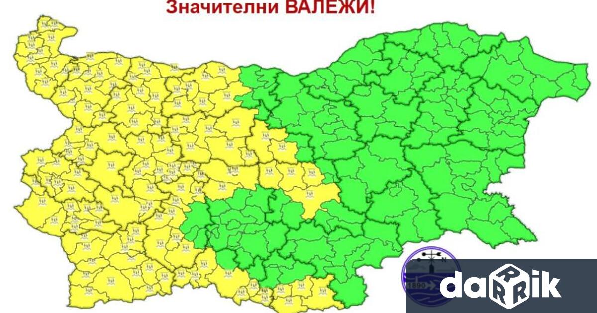 Очаква ни облачен и дъджовен петък Още сутринта в Западна България