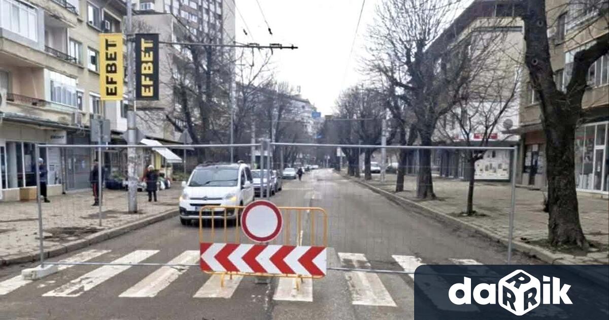 Временна организация на движението по улиците Шипка и Сан Стефано