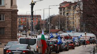 Протестно автошествие в София срещу увеличението на цените на горивата