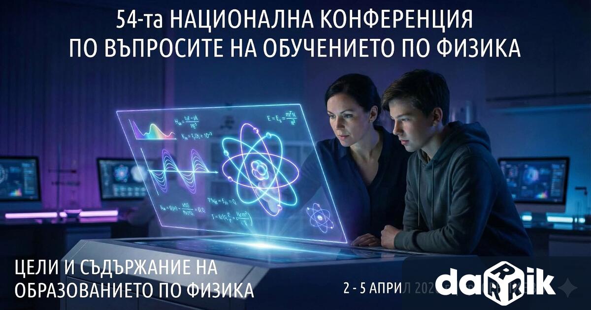 Ежегодната Национална конференция по въпросите на обучението по физика ще